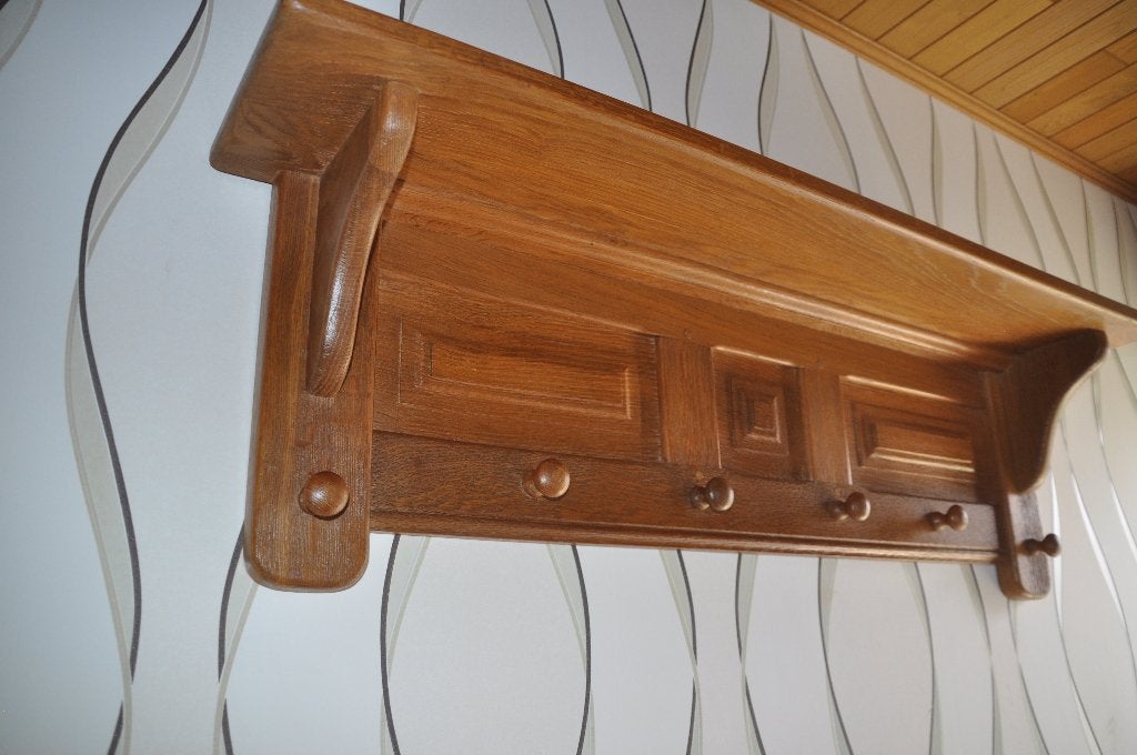 porte-manteau, Maison & Meubles, Enlèvement, Bois, Portemanteau mural, Moins de 100 cm