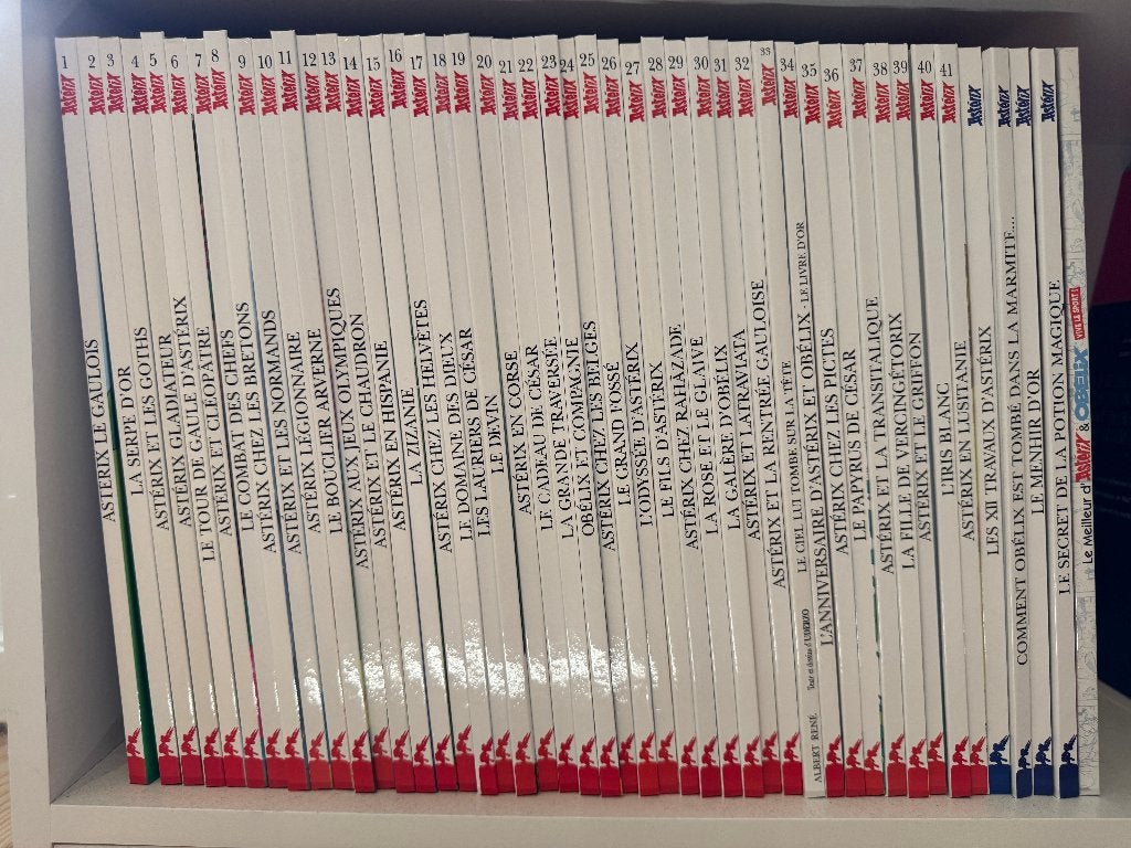 BD Collection complète Astérix, Livres, BD, Série complète ou Série, Enlèvement, Comme neuf, Goscinny & Udezo