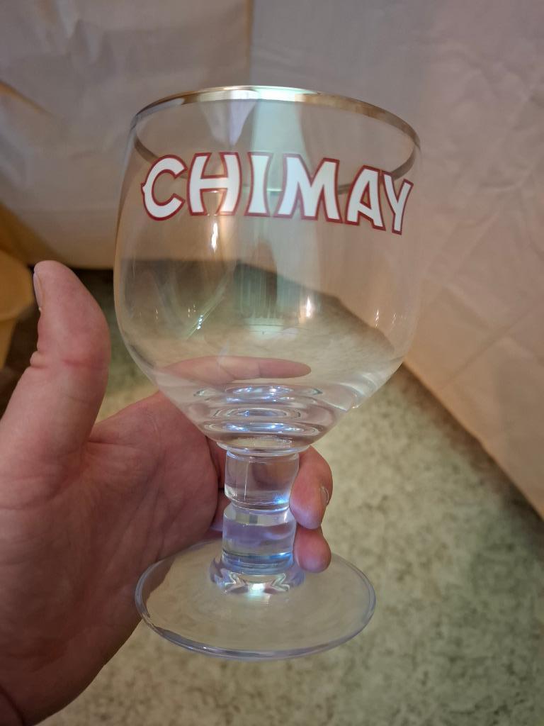 Lot de 6 verres à Chimay, Enlèvement, Neuf, Verre ou Verres, Autres marques