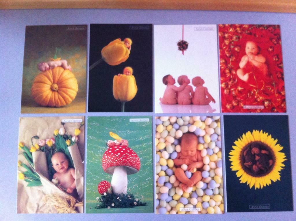 lot 24 postkaarten Anne Geddes, Ophalen of Verzenden