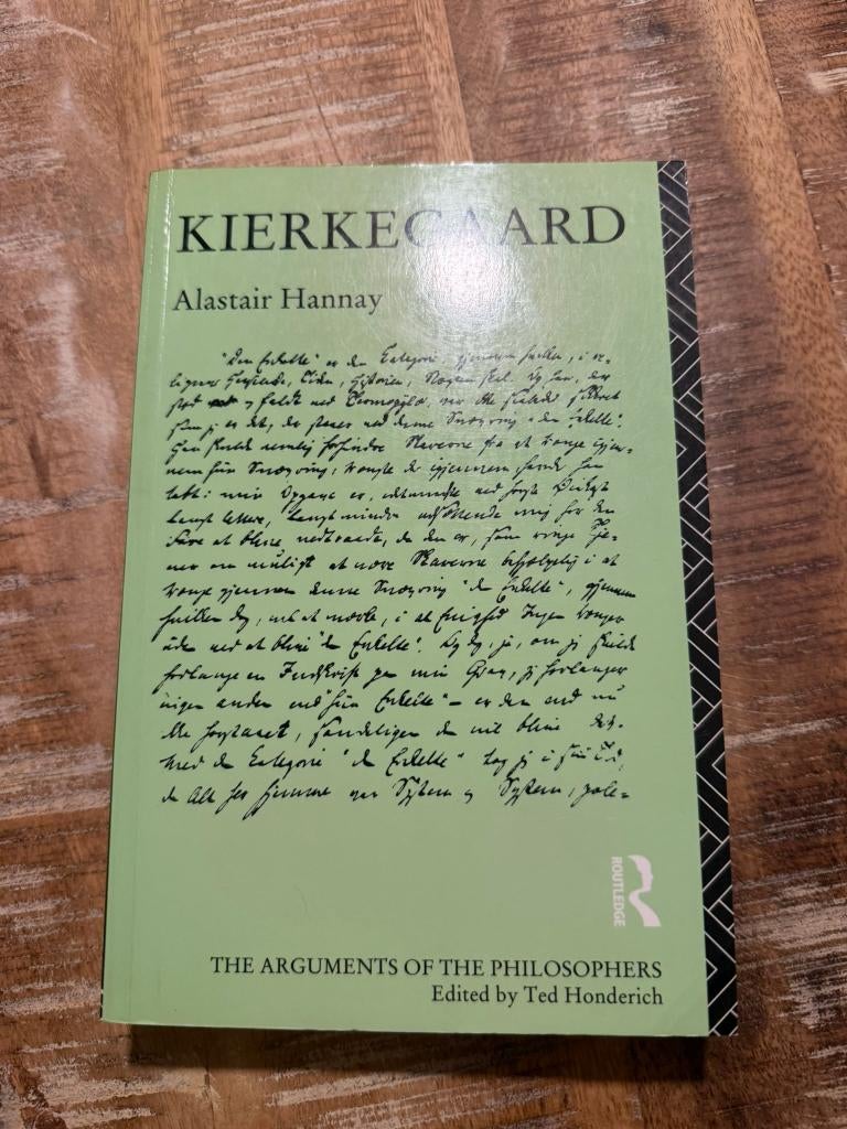 Kierkegaard - Alastair Hannay *The arguments of the, Boeken, Alastair Hannay, Ophalen of Verzenden, Zo goed als nieuw, Cultuurfilosofie