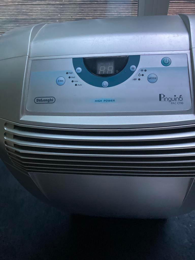 Airco Delonghi Pinguino, Ophalen, Gebruikt