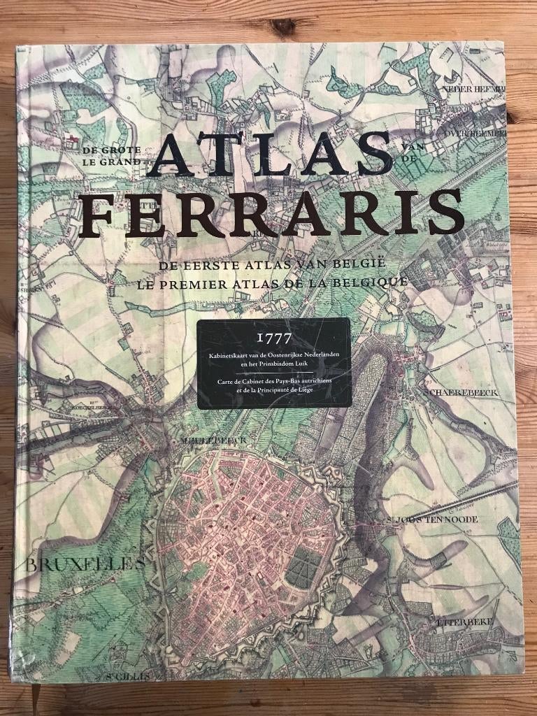 Atlas Ferraris, Enlèvement, 17e et 18e siècles, Utilisé