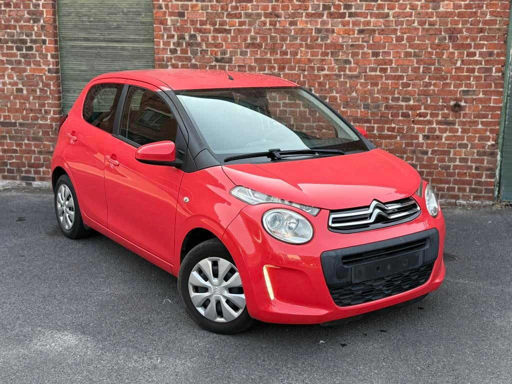 Citroen c1 Benzine 32d km, Auto's, Voorwielaandrijving, Stof, Zwart, C1