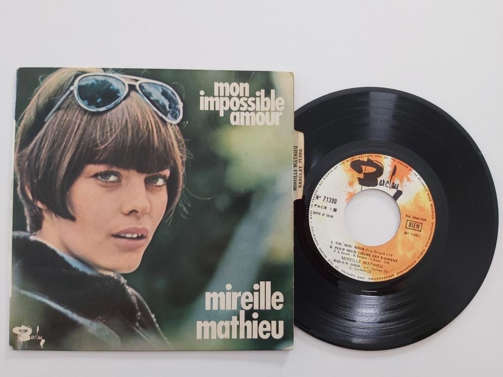 Mireille Mathieu - mijn onmogelijke liefde, Ophalen of Verzenden, Zo goed als nieuw