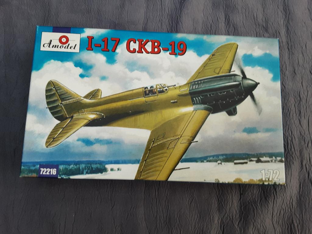 Maquette avion plastique AMODEL I-17 CKB-19 1936 1/72 72216, Hobby & Loisirs créatifs, Enlèvement ou Envoi, Avion