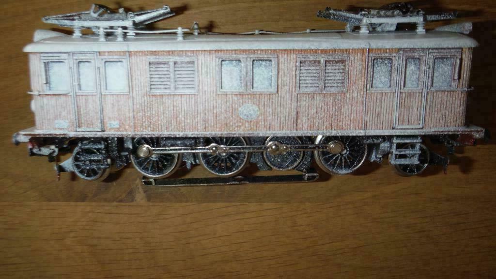 TRAIN MARKLIN HO LOCOMOTIVE 3071 SNÖBELAGD 3SPUREN, Enlèvement ou Envoi, Courant alternatif, Comme neuf, Locomotive