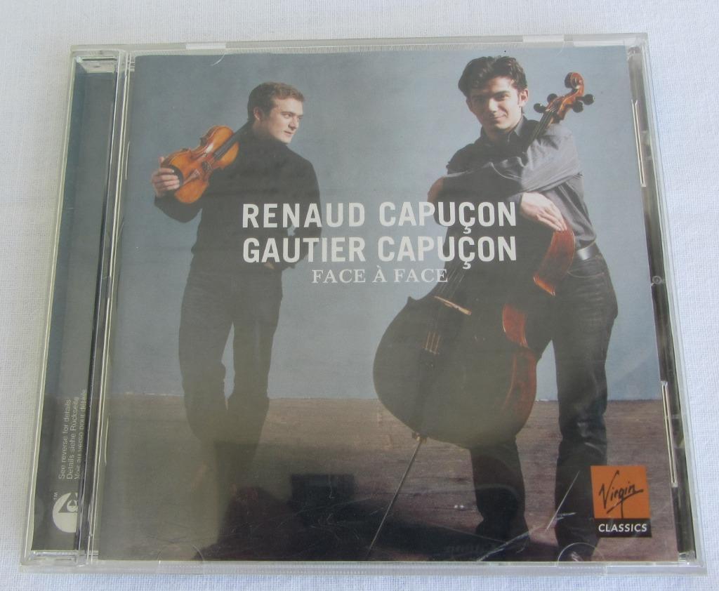 Renaud Capucon - Gautier Capucon  FACE A FACE - cd, Ophalen of Verzenden, Zo goed als nieuw