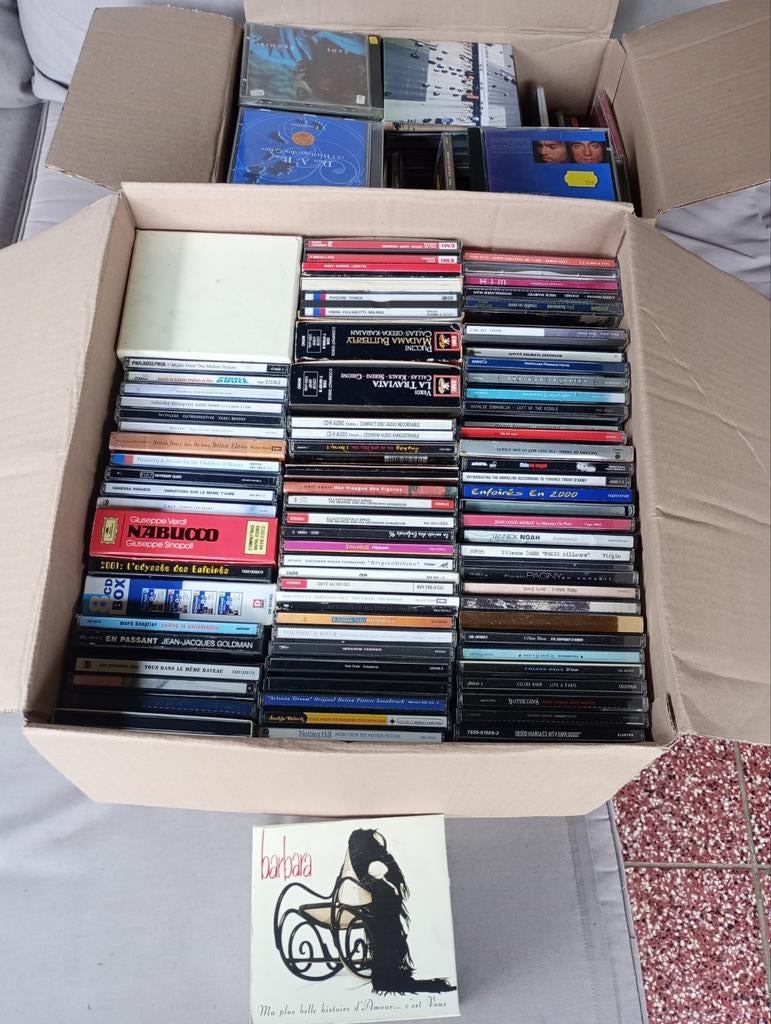 Grote partij cd's, Ophalen, Gebruikt