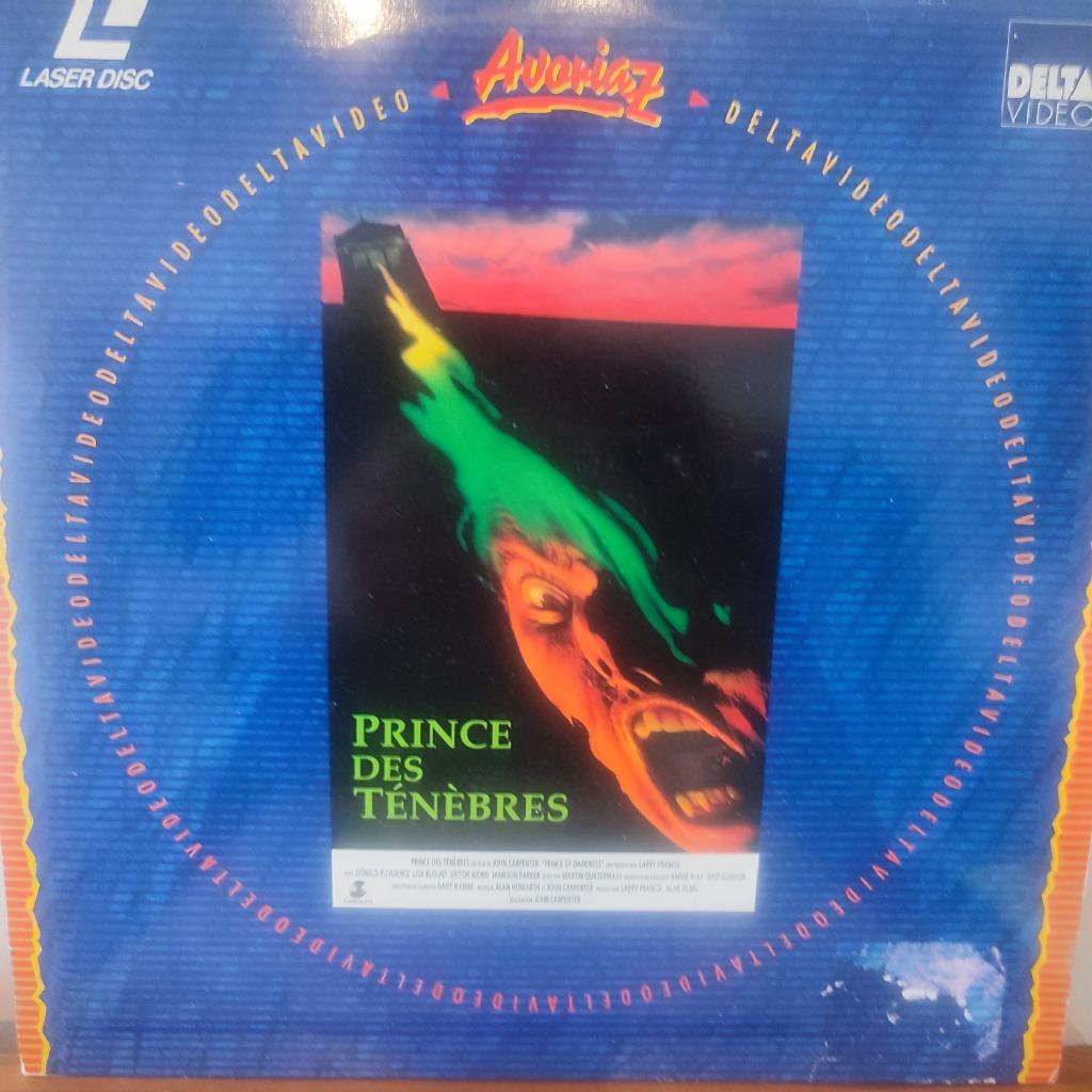 PRINCE DES TENEBRES - Laser Disc (John Carpenter), Enlèvement ou Envoi, Utilisé, Film, Autres types