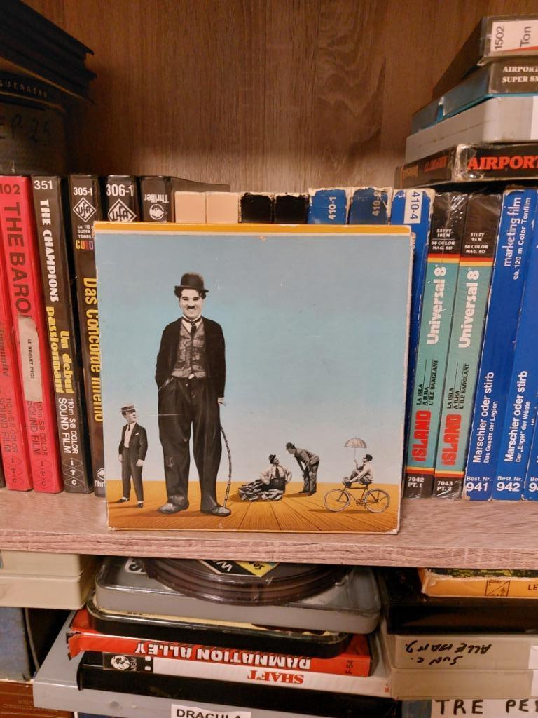 4 film super 8 ..Laurel & Hardy et Charlie Chaplin, Ophalen of Verzenden
