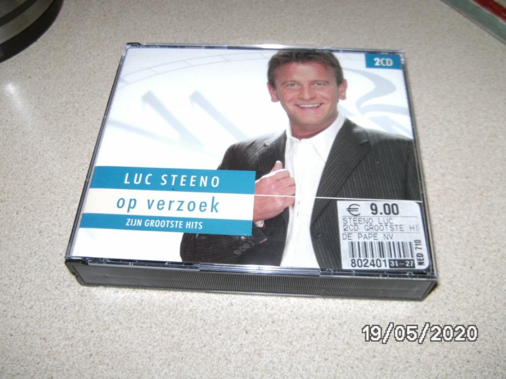 Een dubbele CD van Luc Steeno zijn mooiste hits", Ophalen of Verzenden
