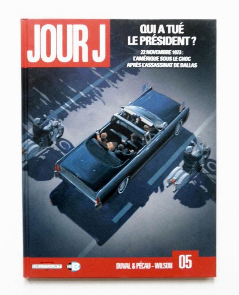 EO 2011 Jour J 5 - Qui a tué le président ? - Colin Wilson, Une BD, Wilson, Comme neuf, Enlèvement