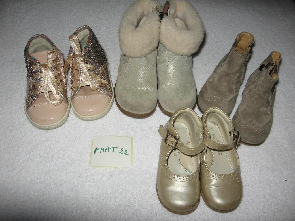 meisjesschoentjes maat 22, Comme neuf, Enlèvement, Chaussures, Fille