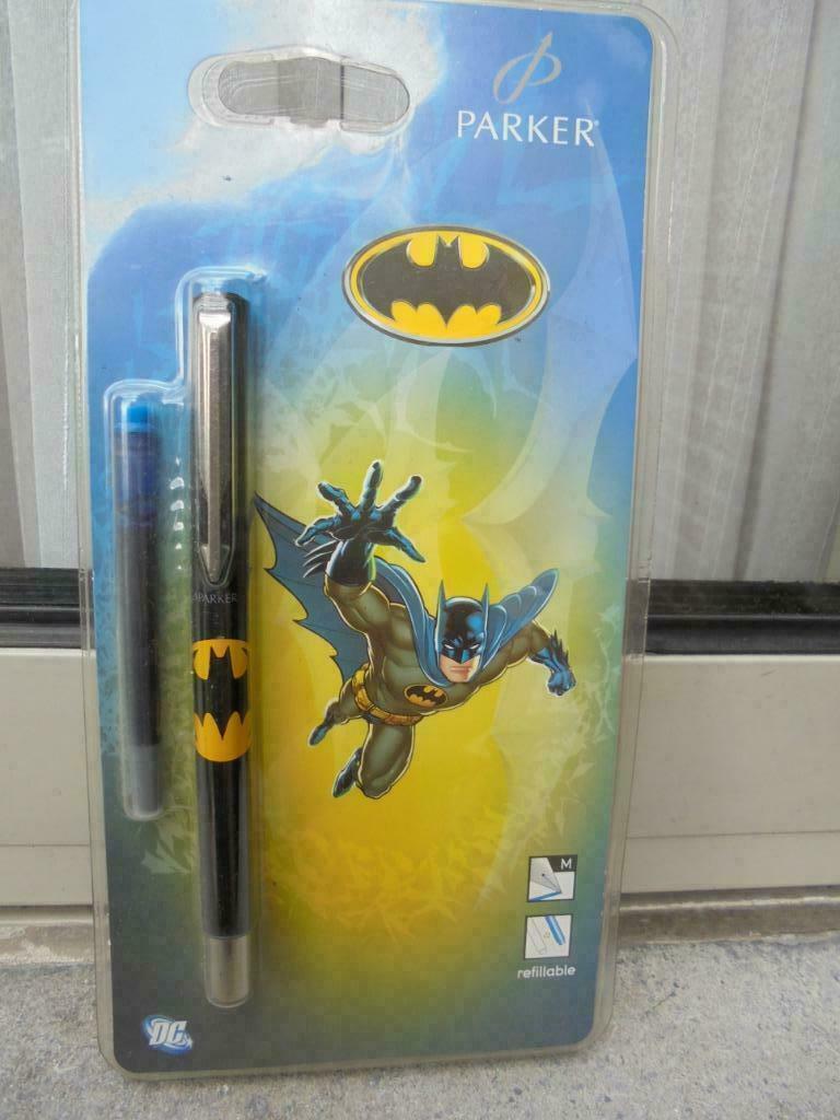 PARKER VULPEN/FOUNTAIN PEN BATMAN *NEW*SEALED*, Ophalen, Nieuw