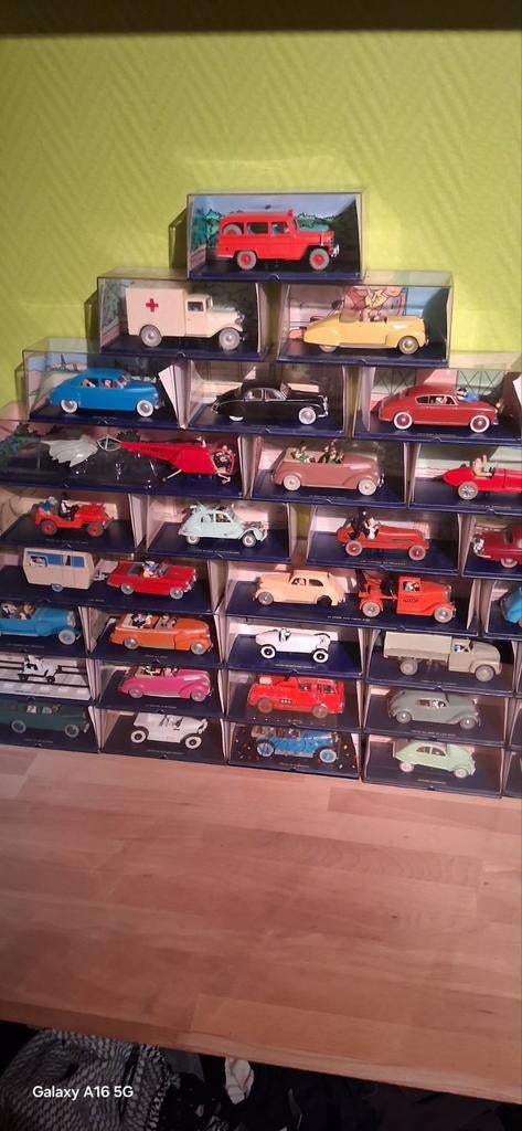 Tintin voiture collection