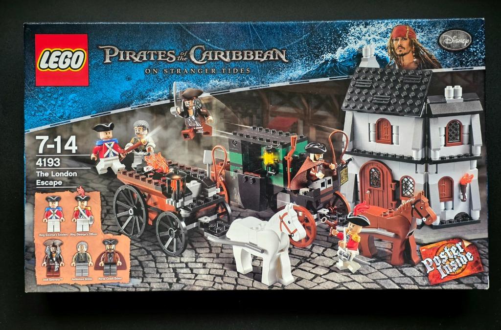 LEGO 4193 Le Repaire des contrebandiers PIRATES CARAIBES, Enlèvement ou Envoi, Comme neuf, Ensemble complet, Lego