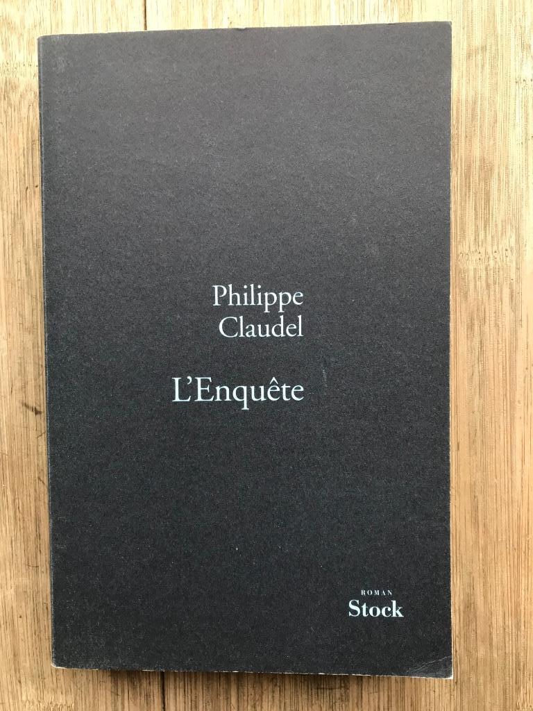 L'enquête de Philippe Claudel, Boeken, Ophalen, Zo goed als nieuw, Philippe Claudel