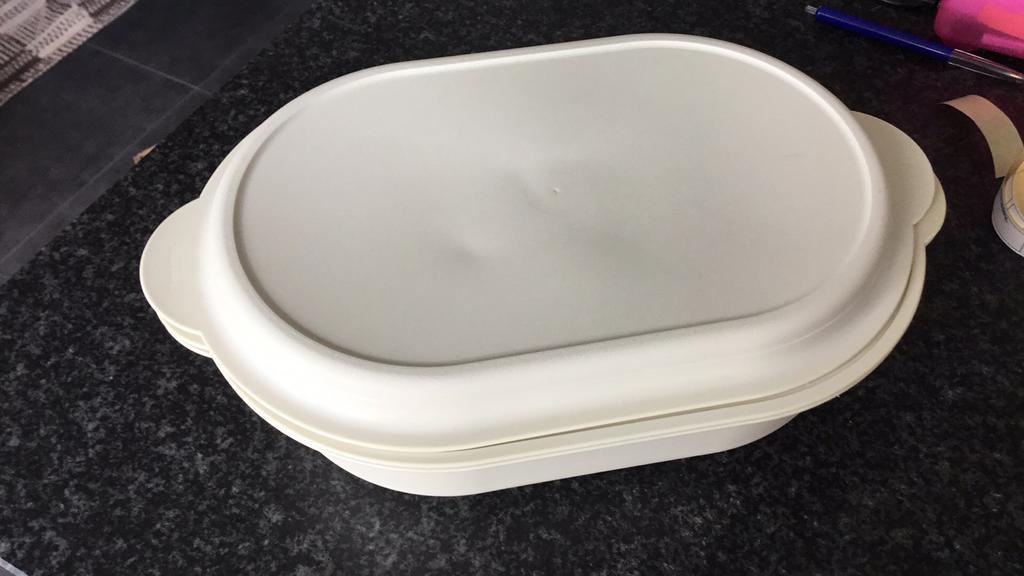 Ovaal serveerwonder tupperware, Huis en Inrichting, Keuken | Tupperware, Ophalen of Verzenden