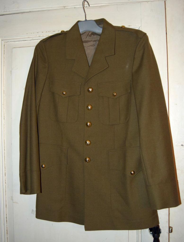 Jas in uniform van het Belgische leger, Verzamelen, Ophalen of Verzenden, Landmacht, Kleding of Schoenen