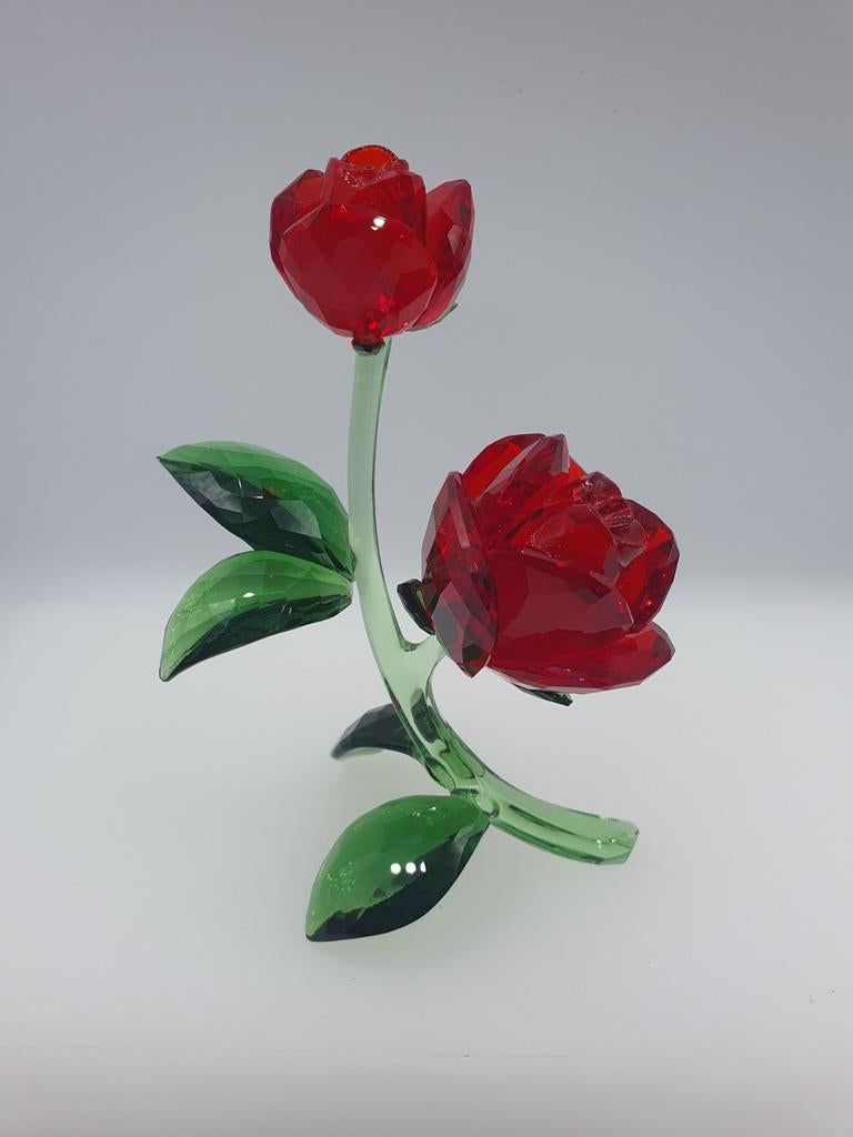 Swarovski Rode Rozen., Verzamelen, Ophalen of Verzenden