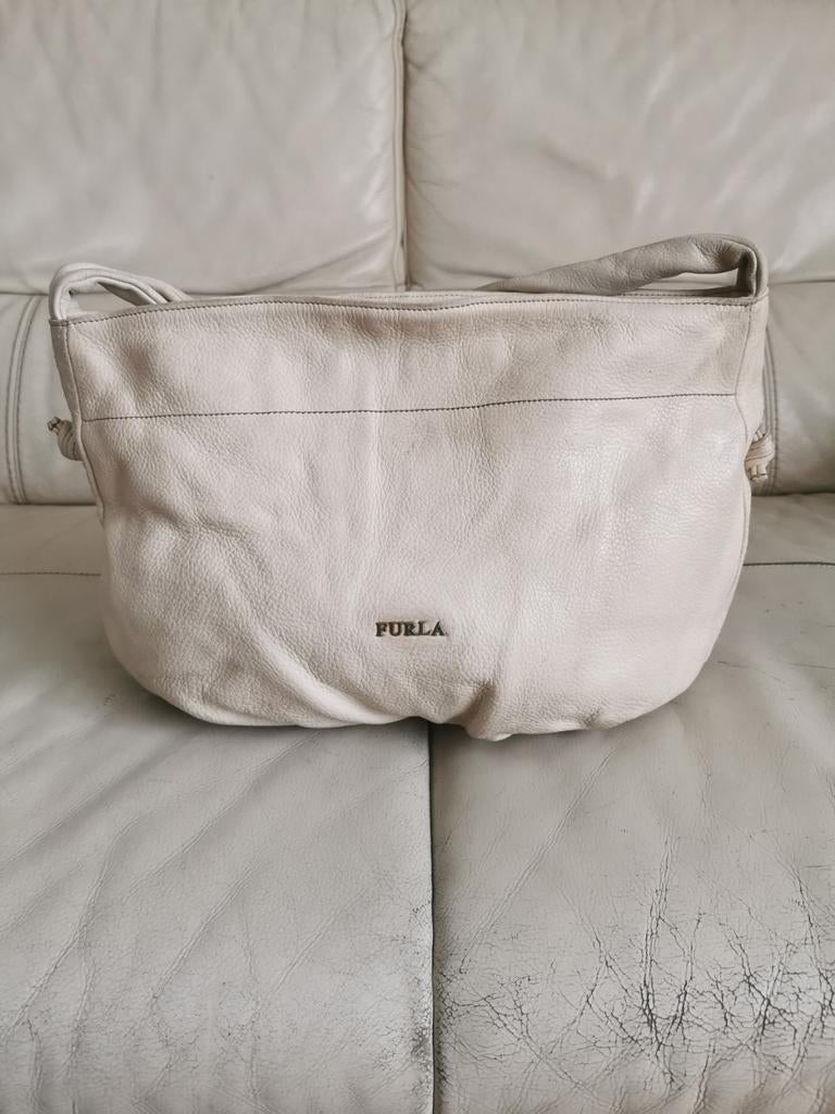 Sac Furla, Enlèvement ou Envoi, Utilisé, Blanc, Sac à main