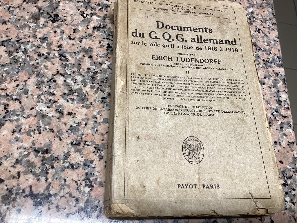 Documents du G.Q.G. Allemand sur le role qu’il a joue de, Enlèvement ou Envoi, Avant 1940, Utilisé, Autres sujets/thèmes