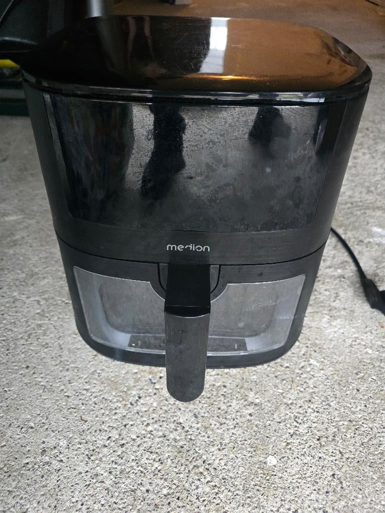 Friteuse sans huil électrisue, Enlèvement