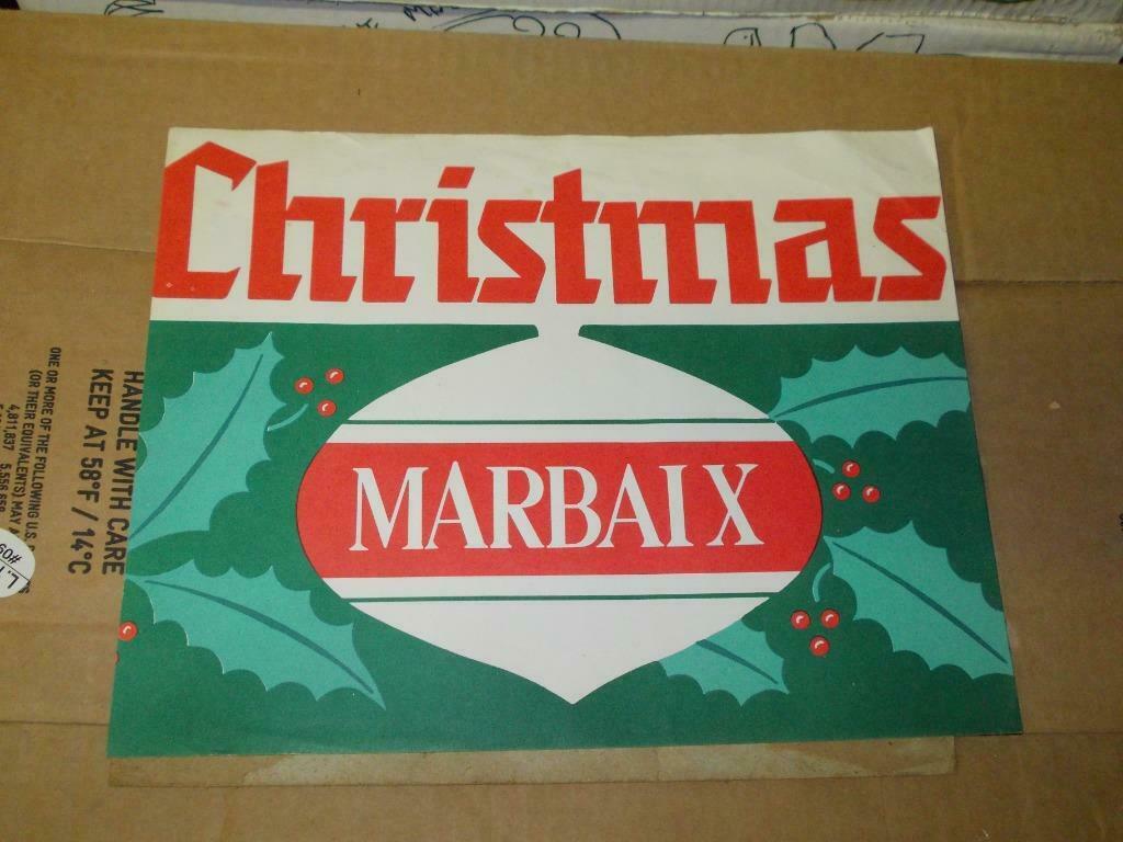 Beersign.Reclame.Christmas Marbaix, Verzamelen, Merken en Reclamevoorwerpen, Ophalen of Verzenden, Gebruikt, Reclamebord