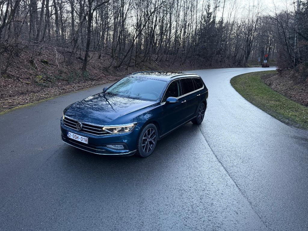 Vw passat variant, Cuir, Euro 6, 2000 kg, Noir