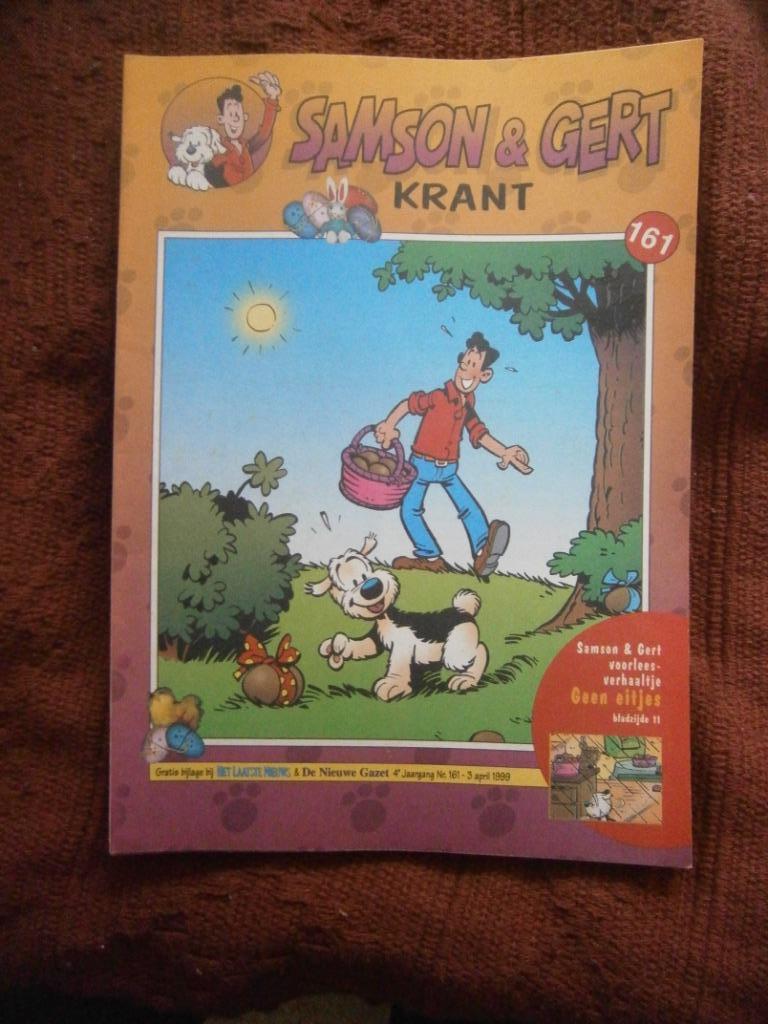Samson & Gert, Ophalen, Gelezen, Krant
