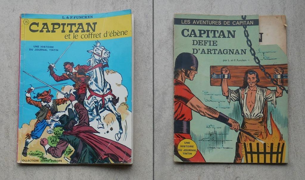 BD Capitan 2 défie d'Artagnan et 5 coffret d'ébène, Enlèvement ou Envoi