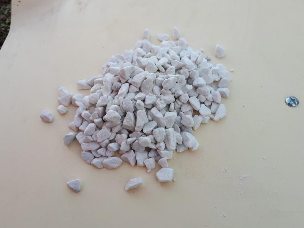 2 kg carrara split 8-12 mm, Tuin en Terras, Grind, Keien en Split, Ophalen of Verzenden, Nieuw, Wit, Split