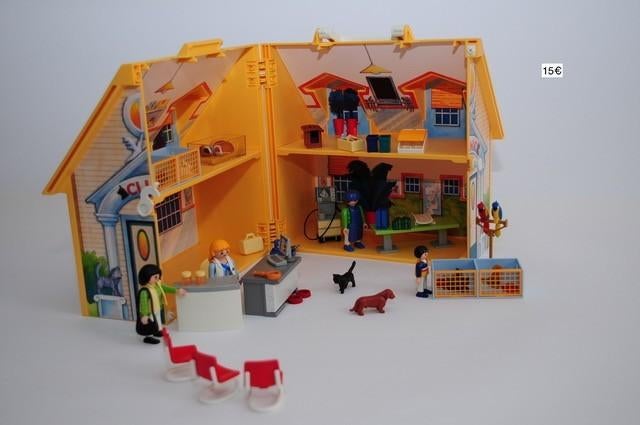 Playmobil dierenarts, Ophalen