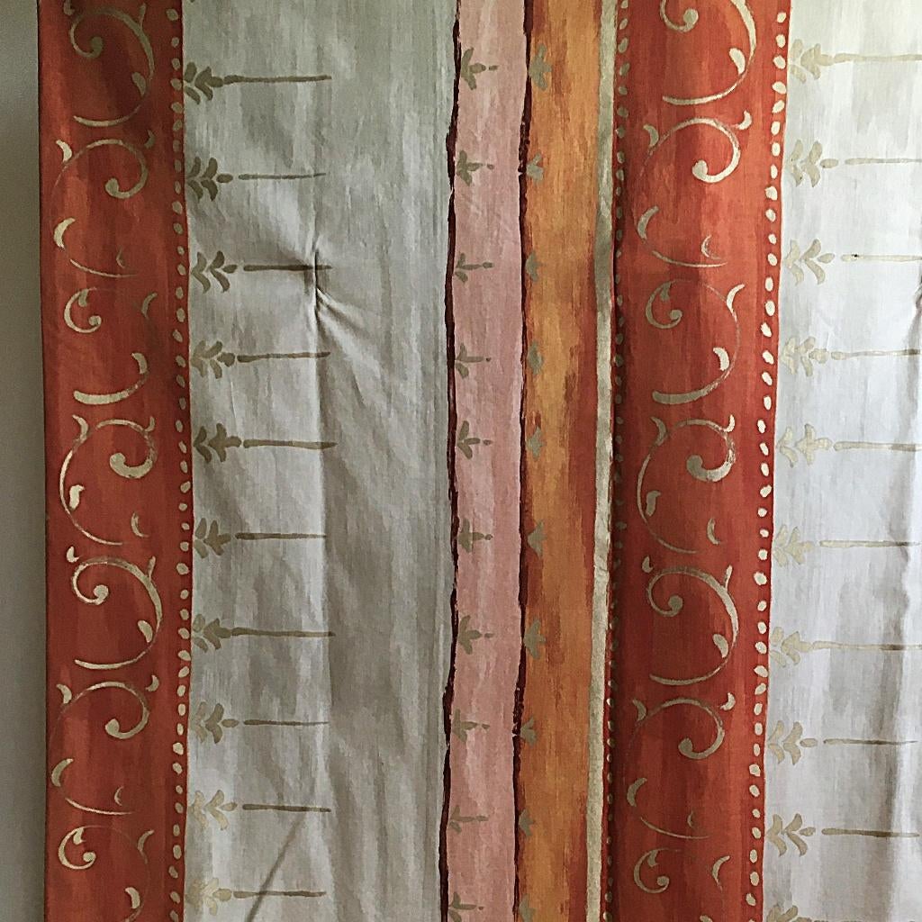 afgewerkte gordijnen Designers Guild collectie, Gebruikt, Overige kleuren, 200 cm of meer, 150 tot 200 cm