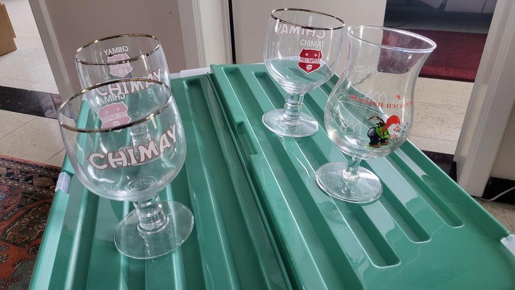 Bierglazen te koop nieuwstaat, Verzamelen, Ophalen of Verzenden, Nieuw, Bierglas
