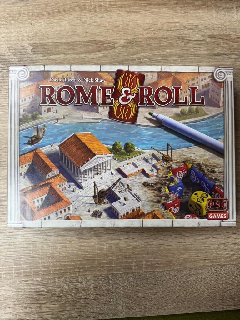 Rome & Roll - bordspel, 1 ou 2 joueurs, Enlèvement, Utilisé