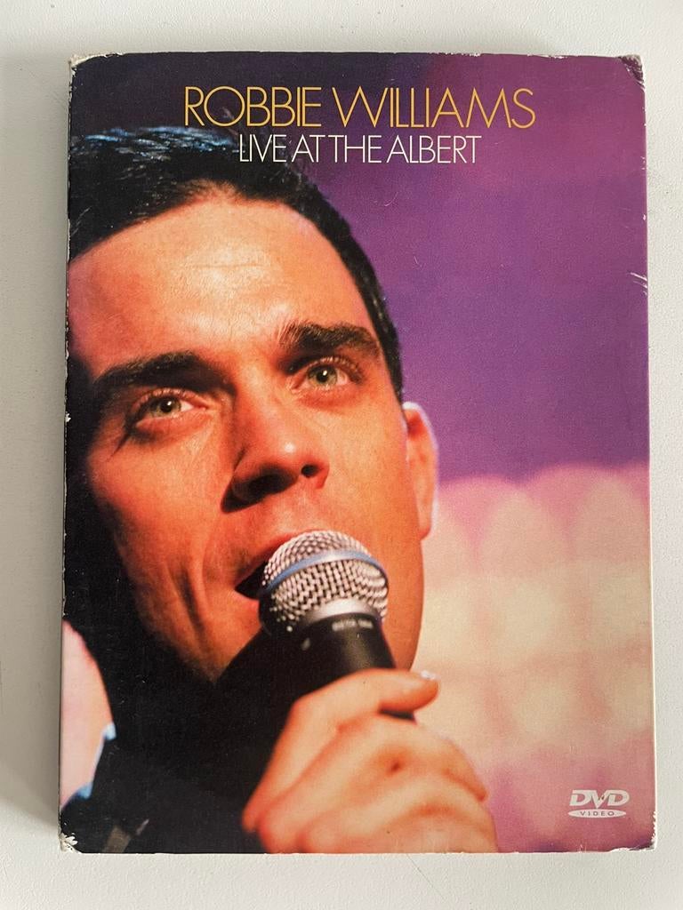 DVD Robbie Williams Life At The Albert, Ophalen of Verzenden, Gebruikt