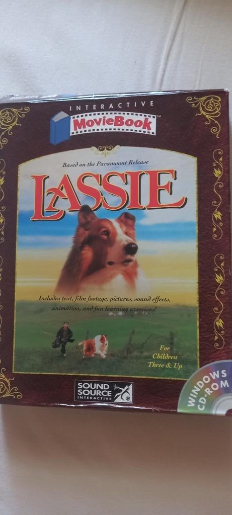 Interactief spel LASSIE Cd-rom, Enlèvement ou Envoi, Comme neuf, Sound Source