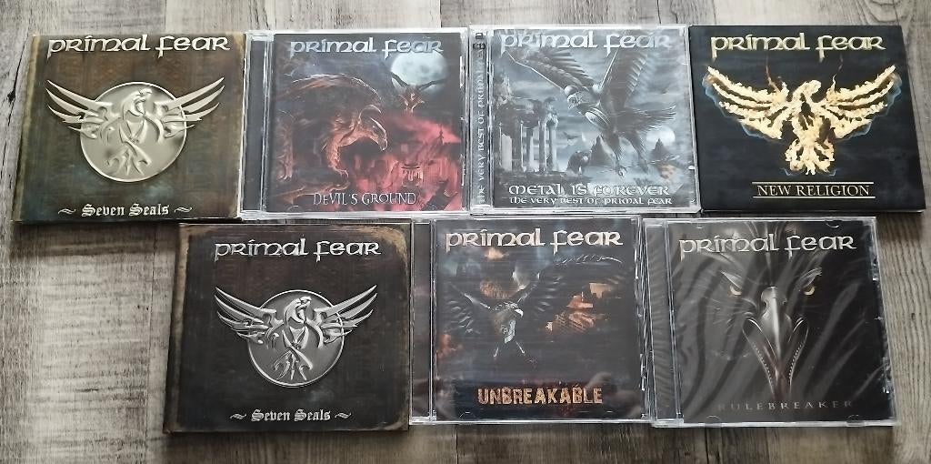 CD's Primal Fear /Therion. Nieuw en vgan., Cd's en Dvd's, Ophalen of Verzenden, Zo goed als nieuw