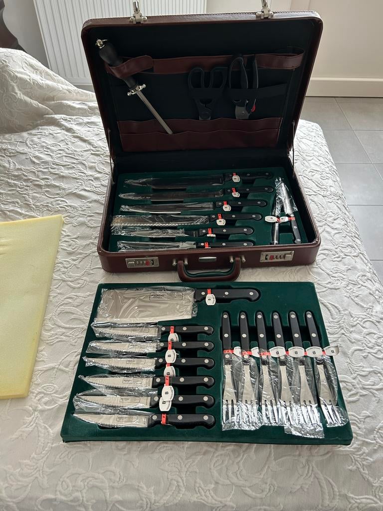 Messenkoffer 24 delig, Huis en Inrichting, Ophalen, Nieuw