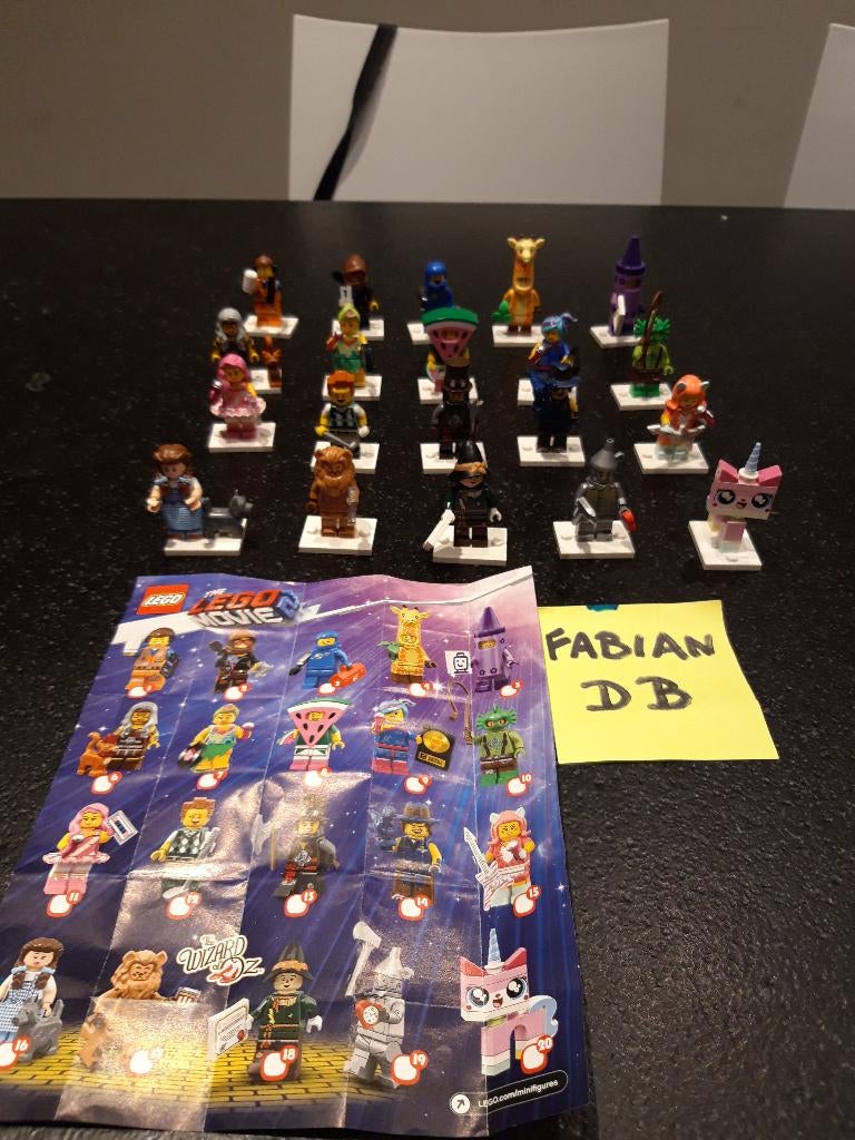 Lego serie Lego movie 2 (compleet) - 71023, Ophalen of Verzenden, Zo goed als nieuw, Complete set, Lego