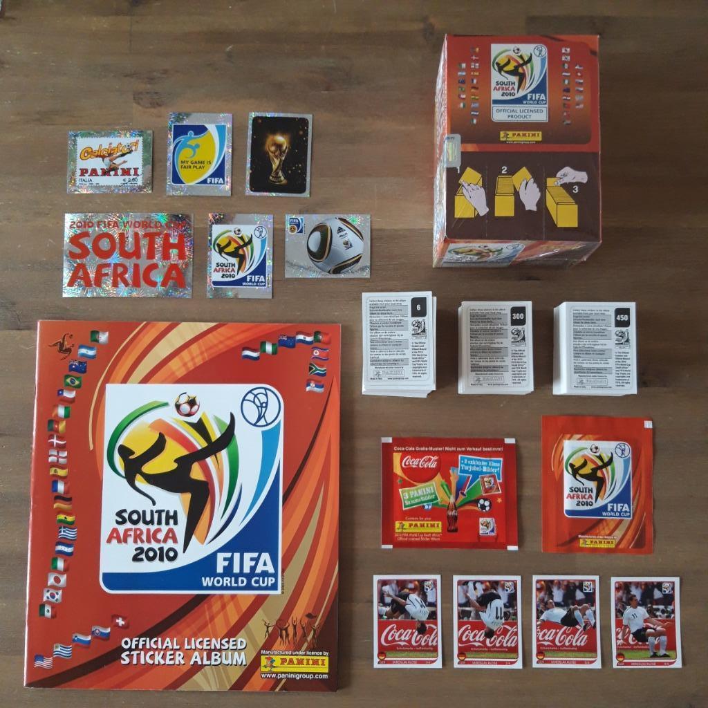 Panini World Cup 2010 Volledige stickerset + album + box, Verzamelen, Sportartikelen en Voetbal, Nieuw, Poster, Plaatje of Sticker