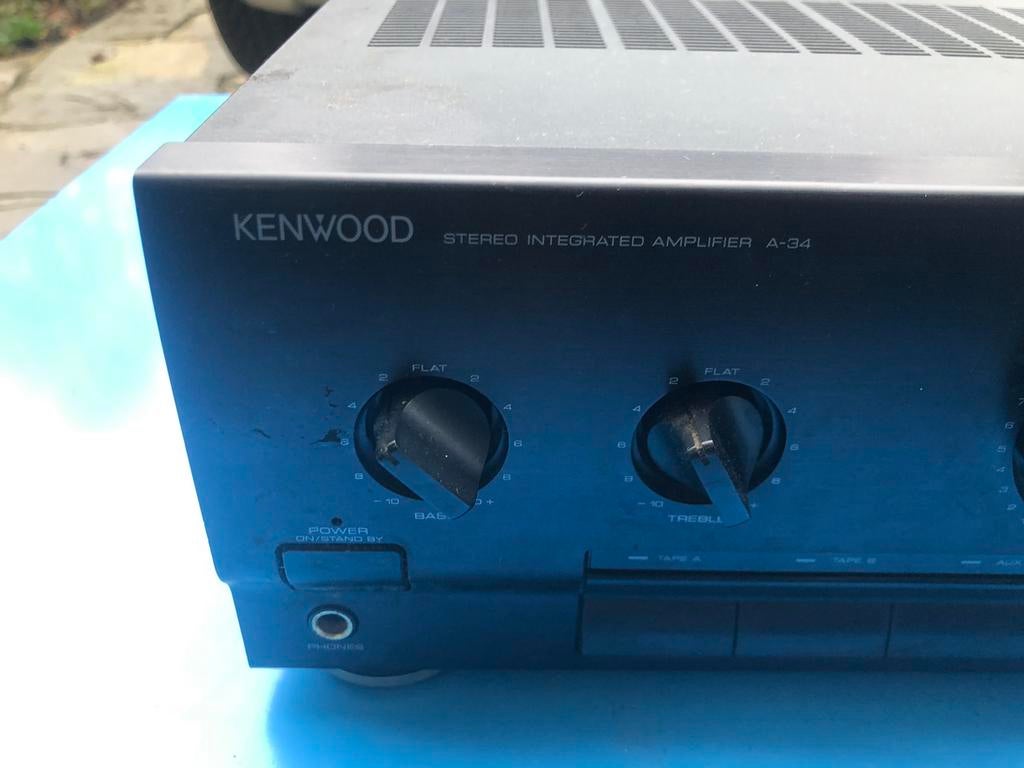 KENWOOD A-34 mini chaine, TV, Hi-fi & Vidéo, Autres marques, Moins de 60 watts, Enlèvement, Stéréo