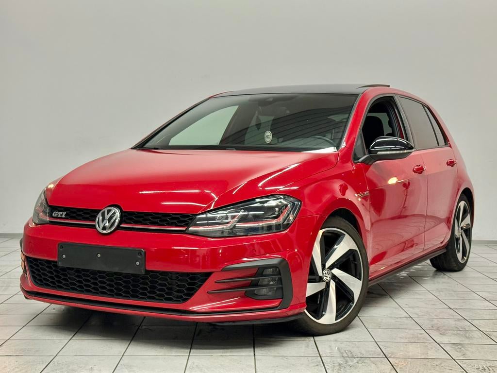 Volkswagen Golf 7.5 GTI - 2018, Rouge, Cuir et Alcantara, Achat, Euro 6