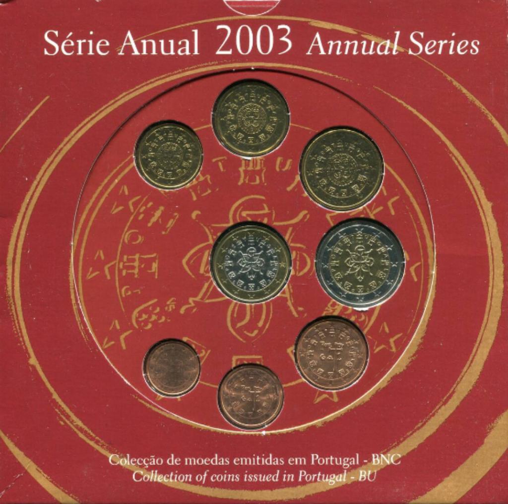 Coffret BU Portugal 2003, Envoi, Portugal