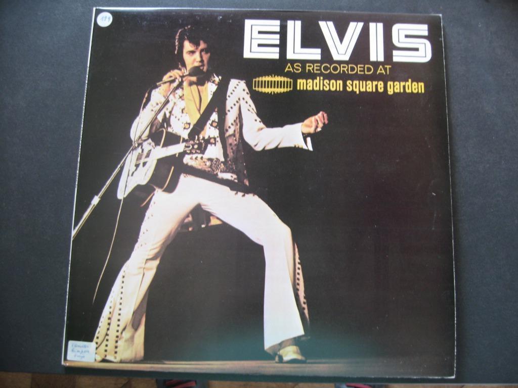 elvis presley as recorded at madison square garden uk made, Enlèvement ou Envoi, Utilisé, 12 pouces, Pop rock