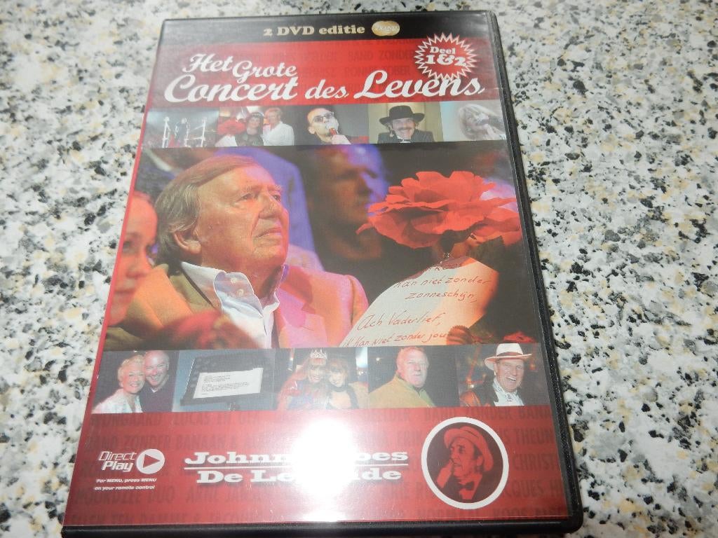 nr.1716- Dvd: het grote concert des levens - muziek, Enlèvement ou Envoi, Comme neuf