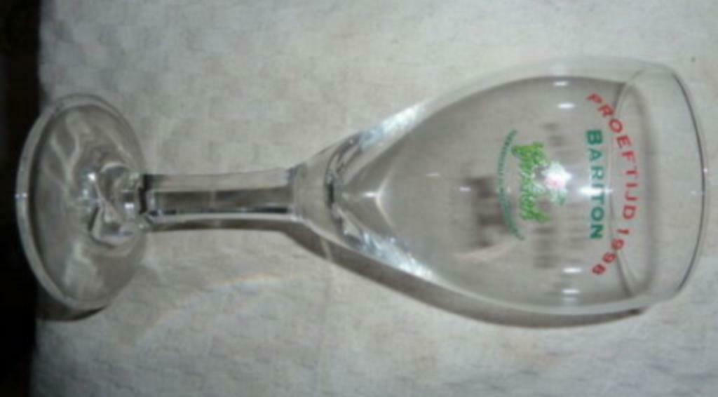 #B bier glas GROLSCH BARITON Proeftijd 1998, Collections, Verres & Petits Verres, Neuf, Verre à bière, Enlèvement ou Envoi