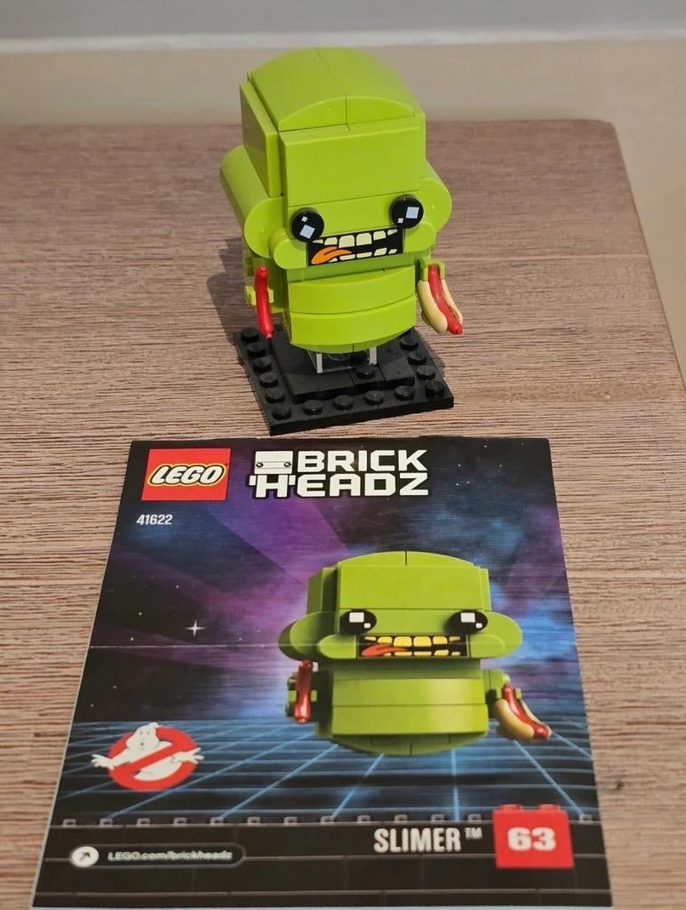Lego brick headz slimer 41622, Ophalen of Verzenden, Zo goed als nieuw, Complete set, Lego
